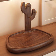 Entryway Key Holder, Wooden Key Dish with Hooks Rustic Style Jewelry Dish Table Top Organizer for Keys Jewelry Glasses Watches Vanity Storage In Australia - Darrahopens