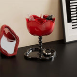 Entryway Storage Rack with Flower Shape, Modern Style Floral Key Holder, Double-Layer Plastic key rack, Storage Organizer for Living Room Bedroom Bathroom In Australia - Darrahopens
