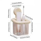 Cute Kids Trash Can - Durable Waste Basket Perfect, Classrooms, Pediatric Clinics - Beige Square-Shaped Trash Bin w/Arms & Legs - Comes with Removable Trash Bag Holder (White)
