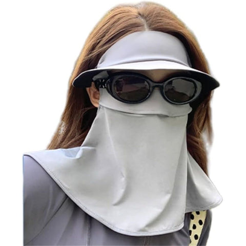 Breathable UV Face Cover  UPF 50+ Women Summer Face Covering Eye Protection Sunscreen Mask Sports Face Cover In Australia - Darrahopens