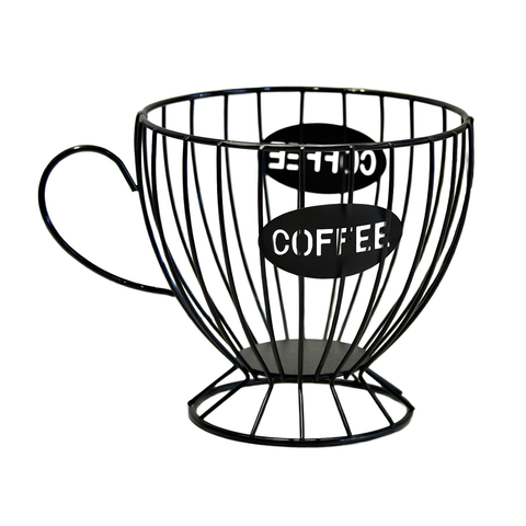 Coffee Pod Basket for Counter - Reusable Large Capacity Metal Wire Organizer,Coffee Pod Basket Support Container,for Home Kitchen Study Cafe Tea Room Station In Australia - Darrahopens