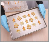 Silicone Oven Heat Insulation Gloves Suitable for Cooking Baking and Grilling Easy to Clean(Blue 2PC)