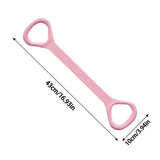 8-Figure Stretch Strap - Elastic Stretch Band for Open Back Practice & Shoulder Flexibility Workout