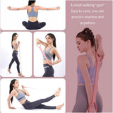 8-Figure Stretch Strap - Elastic Stretch Band for Open Back Practice & Shoulder Flexibility Workout