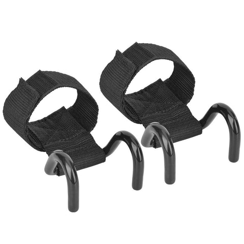 2 Pcs Weightlifting Handles and Hooks for Fitness Training, Durable Steel Material, Lightweight and Easy to Wear for Gym Training Courses In Australia - Darrahopens