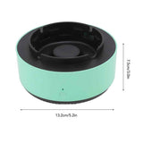 Smart Ashtray Self Extinguishing Small Multifunctional Negative Ion Air Purifier Ash Tray for Home (Green ) In Australia - Darrahopens