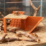 Fish Hideout Decorations Corner Landscaping Aquarium Undergravel Tunnel Fish Cave, 10.24x6.77x2.99inch In Australia - Darrahopens