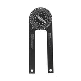 Professional Miter Saw Protractor 360 Degree Angle Finder High Precision Aluminium Alloy Cutting Guide Tool for Carpentry Woodworking and Construction