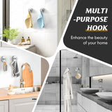 Suction Cup Hooks for Shower, Removable Towel Hooks for Bathroom Window Glass Door Wall, Bath Robe Wreath Hook for Hanging - 4 Pack In Australia - Darrahopens