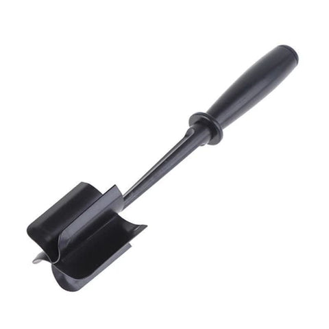 Meat Chopper, Hamburger Grinder, Premium Heat Resistant Smasher for Ground Beef, Burger Grinder Nylon Potato Mix Tool, Meat & Poultry Tenderizers-Black In Australia - Darrahopens