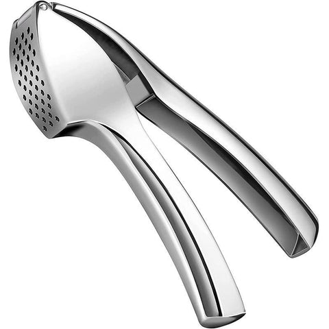 No Peeling Required Garlic Press Stainless Steel with Detachable Handle for Fine Mincing-Premium Garlic Mincer Tool, Rust-Proof, Easy to Clean In Australia - Darrahopens