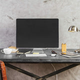 Waterproof Computer Monitor Dust Cover, Black Full Body Cover for Computer Screen Anti-Static LCD-Silky HD Panel Dust Protective Sleeve （BLack 71*10*46cm） In Australia - Darrahopens