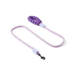 Hands Free Dog Leash Dual Handle, Wearable Leashes for Dog, Padded Waist Belts and Rotating Metal Clip,for Small Medium Large Dogs (18+ lbs) Walking Training Running(Purple)