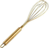 Stainless Steel Blender - Eco friendly Manual Egg Beater, Milk Blender, Manual Blender, Cake Tool, and Kitchen Small Tool - Gold In Australia - Darrahopens