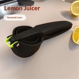 Plastic lemon squeezer hand Press Citrus Juicer Fruit Juicer Lime Press Professional Hand Juicer Kitchen Tool Black
