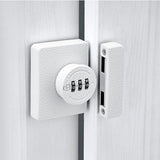 White Cabinet Lock,3 Digit Password Keyless,Anti Pry Mechanical Password Lock,Protect Privacy,for Drawer,Cabinets,Locker, Closet,Windows,Sliding Door,Bathroom,and Garden In Australia - Darrahopens