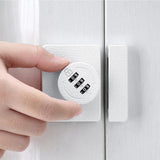 White Cabinet Lock,3 Digit Password Keyless,Anti Pry Mechanical Password Lock,Protect Privacy,for Drawer,Cabinets,Locker, Closet,Windows,Sliding Door,Bathroom,and Garden In Australia - Darrahopens