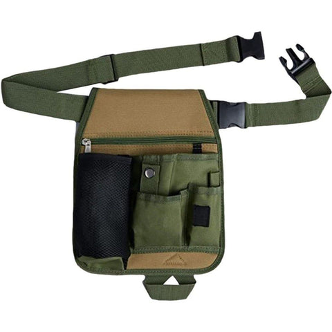 Garden Tool Pouch - Unisex Utility Belt Apron for Gardening Gifts, Plumbing, Florists, Woodwork, DIY - with Multiple Pockets for Hand Tools & Adjustable Waist Belt Case In Australia - Darrahopens