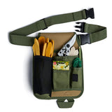 Garden Tool Pouch - Unisex Utility Belt Apron for Gardening Gifts, Plumbing, Florists, Woodwork, DIY - with Multiple Pockets for Hand Tools & Adjustable Waist Belt Case In Australia - Darrahopens