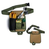 Garden Tool Pouch - Unisex Utility Belt Apron for Gardening Gifts, Plumbing, Florists, Woodwork, DIY - with Multiple Pockets for Hand Tools & Adjustable Waist Belt Case In Australia - Darrahopens