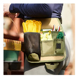 Garden Tool Pouch - Unisex Utility Belt Apron for Gardening Gifts, Plumbing, Florists, Woodwork, DIY - with Multiple Pockets for Hand Tools & Adjustable Waist Belt Case In Australia - Darrahopens