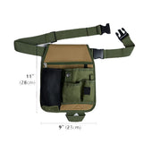 Garden Tool Pouch - Unisex Utility Belt Apron for Gardening Gifts, Plumbing, Florists, Woodwork, DIY - with Multiple Pockets for Hand Tools & Adjustable Waist Belt Case In Australia - Darrahopens
