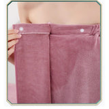Women's towel bag, lightweight quick drying towel, full-length - adjustable beach and swimming pool bathrobe, (coral purple) In Australia - Darrahopens