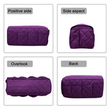 Sofa Armrest Organizer Waterproof Armchair Caddy Remote Control Holder for Recliner Non Slip Recliner Organizer Chair Arm Organizer with 14 Pockets for TV Remotes,, storage bag only(Purple) In Australia - Darrahopens