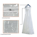 Wide Gusset Dress Bags for Gowns, Long Evening Dresses & Prom Dresses for Women, Bride, Bridesmaid, Wedding Dress Bag, Dress Garment Bag Women, In Australia - Darrahopens