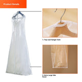 Wide Gusset Dress Bags for Gowns, Long Evening Dresses & Prom Dresses for Women, Bride, Bridesmaid, Wedding Dress Bag, Dress Garment Bag Women, In Australia - Darrahopens
