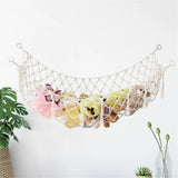 Stuffed Animal Storage Hammock,Large Stuffed Animal Net Or Hammock Wall Hanging Net, Plushie Net, Toy Hammock For Stuffed Animals,Net For Stuffed Animals Corner Large（White） In Australia - Darrahopens