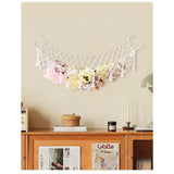 Stuffed Animal Storage Hammock,Large Stuffed Animal Net Or Hammock Wall Hanging Net, Plushie Net, Toy Hammock For Stuffed Animals,Net For Stuffed Animals Corner Large（White） In Australia - Darrahopens