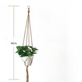 Plant suspended basket, 2 Packs suspended basket , Hanging Planter for Indoor Plants Decorative Pot Hanger for Home Decor, only Hanger, NO Plant and Pot