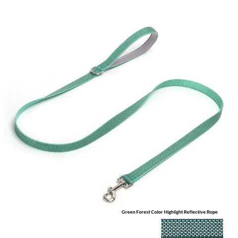 Waterproof Dog Leash,Durable Odor-Proof Dog Leashes with Strong Metal Hooks Fits Small Medium or Large Dogs （green M） In Australia - Darrahopens