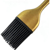 Gold Silicone Basting Brush Professional Stainless Steel Handle BBQ Grill Brush, Heatproof & No Shed Pastry Brushes for Kitchen Cooking, Baking In Australia - Darrahopens