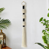 Wall Hanging Boho Wall Decor Small Sphericity Cotton Textile Tassel Hanging Fiber Yarn Art for Living Room Bedroom In Australia - Darrahopens