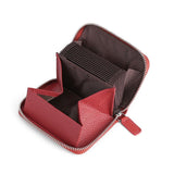 Women's  Zipper Card Wallet Small Purse Credit Card Case Holder for Mother Day Gift  Blocking Credit Card Holder Wallet(Wine red color) In Australia - Darrahopens
