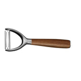 Premium 304 Stainless Steel Y-Shaped Potato Peelers with Ultra Sharp Blades, Heavy-Duty Fruit Peeler with Comfort Real Wood Handle,Durable Vegetable Peeler In Australia - Darrahopens