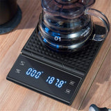 Coffee Scale with Timer 0.1g High Precision Pour Over Drip Espresso Scale with Back-Lit LCD Display (Black) In Australia - Darrahopens