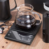 Coffee Scale with Timer 0.1g High Precision Pour Over Drip Espresso Scale with Back-Lit LCD Display (Black) In Australia - Darrahopens