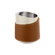 Handleless Milk Frothing Pitcher 350ml,304 Stainless steel Espresso Steaming Pitcher,milk frother cup,Milk Jug Cup,Latte Art（beige） In Australia - Darrahopens