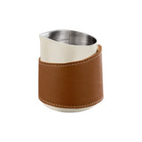 Handleless Milk Frothing Pitcher 350ml,304 Stainless steel Espresso Steaming Pitcher,milk frother cup,Milk Jug Cup,Latte Art（beige） In Australia - Darrahopens
