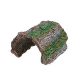 Reptile Hideout Box, Spider, Scorpion Reptile Hides and Caves Habitat Decor, Imitation Bark Resin Hidden Nest Tortoise Supplies-small In Australia - Darrahopens
