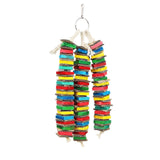 Tastic Triple Tower of Shredded Fun Medium Bird Toy for Grey Conures Sun Conures Small Cockatoos Quakers and Similar Small to Medium Sized Birds In Australia - Darrahopens
