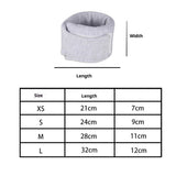 Cat Neck Brace  Collar for Pet After Surgery Recovery Adjustable Breathable Neck Cervical Cone for Small Medium Dogs Puppies Kittens （light gray L）