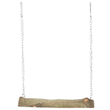 Pet bird swing, parrot cage toy, long tailed parrot, natural wooden swing toy, cockatoo, love bird, canary, small macaw In Australia - Darrahopens