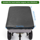 Folding wagon rain cover - Outdoor folding wagon cover, Oxford cloth waterproof and dustproof protection tar 140x94cm