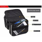 3-in-1 Bicycle Bag Set, Mountain Bike Saddle Bag, Front Beam Bag, Upper Tube Bag, Riding Accessories (Blue)