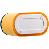 Mini Trash Cans, Press Type Small Desktop Trash Can Cute Garbage with Lid Waste Basket for Tabletop Countertop Car Bathrooms Kitchens Bedrooms and Offices, Yellow In Australia - Darrahopens
