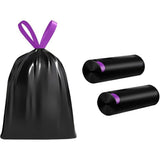multipurpose trash bags, Drawstring Design, Extra Durable and Unscented Garbage Bags， Count for Home, Bathroom, Office, Outdoor Camping，150Count.
